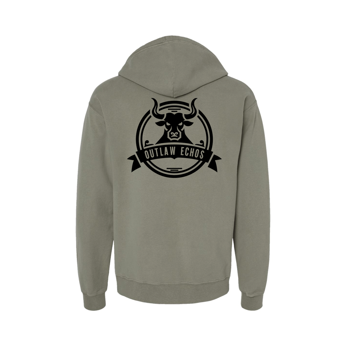 Outlaw Echos Back Logo Hoodie