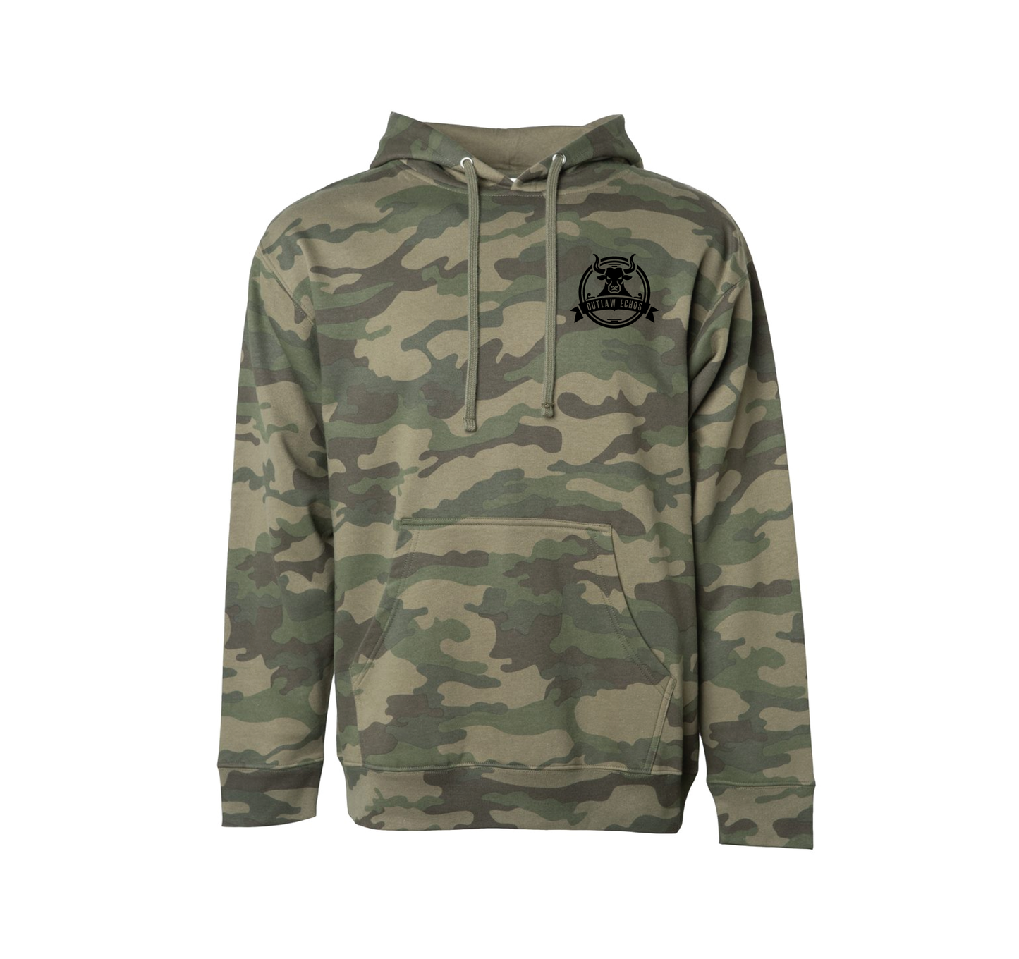 Outlaw Echos Back Logo Hoodie