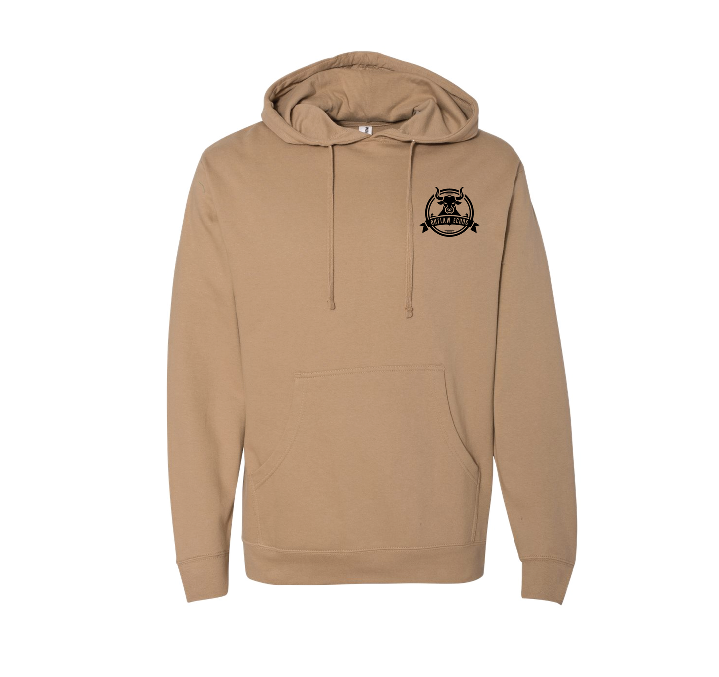 Outlaw Echos Back Logo Hoodie