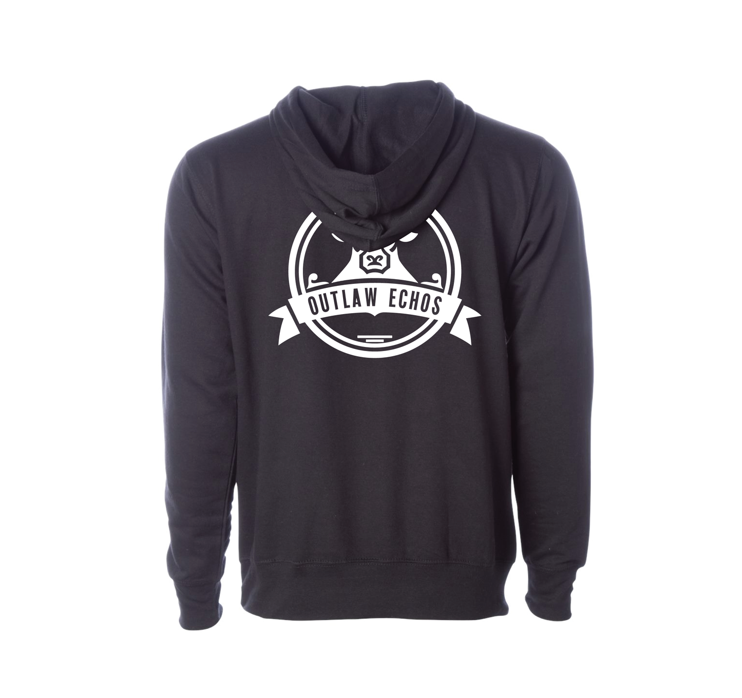 Outlaw Echos Back Logo Hoodie