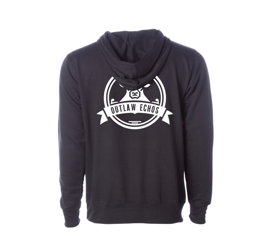 Outlaw Echos Back Logo Hoodie