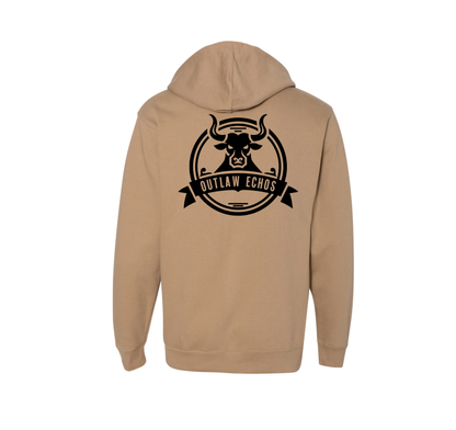 Outlaw Echos Back Logo Hoodie