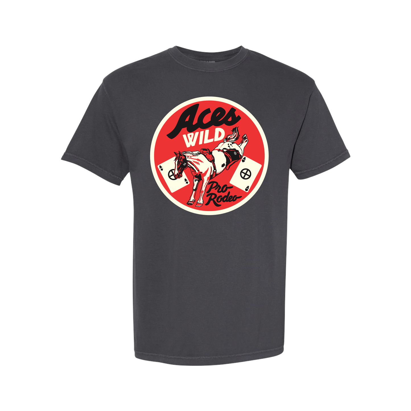 Aces Wild Circle Logo T-Shirt