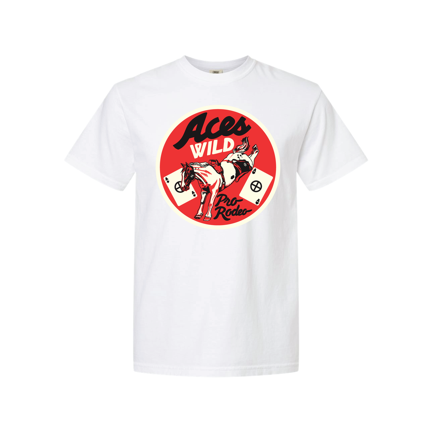 Aces Wild Circle Logo T-Shirt