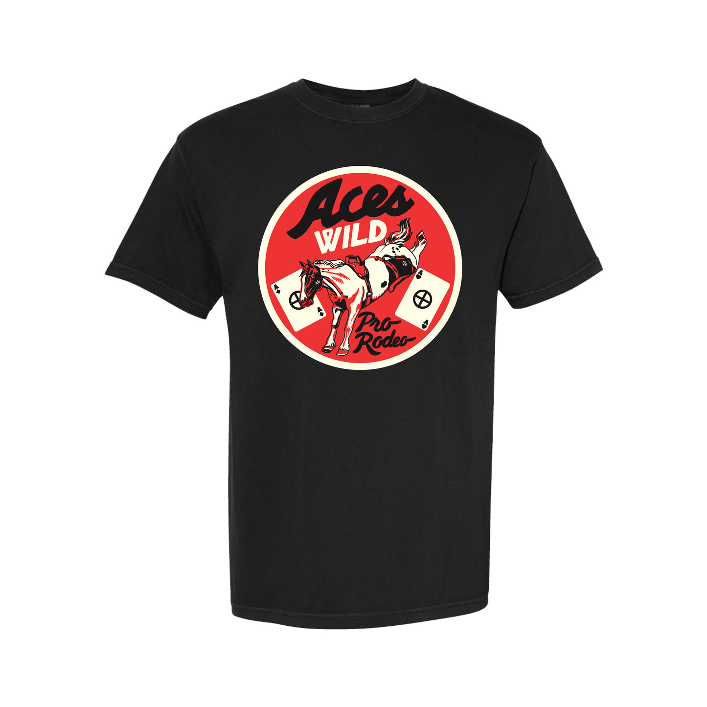 Aces Wild Circle Logo T-Shirt