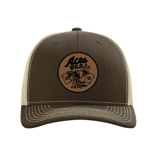 Aces Wild Round Patch Cap