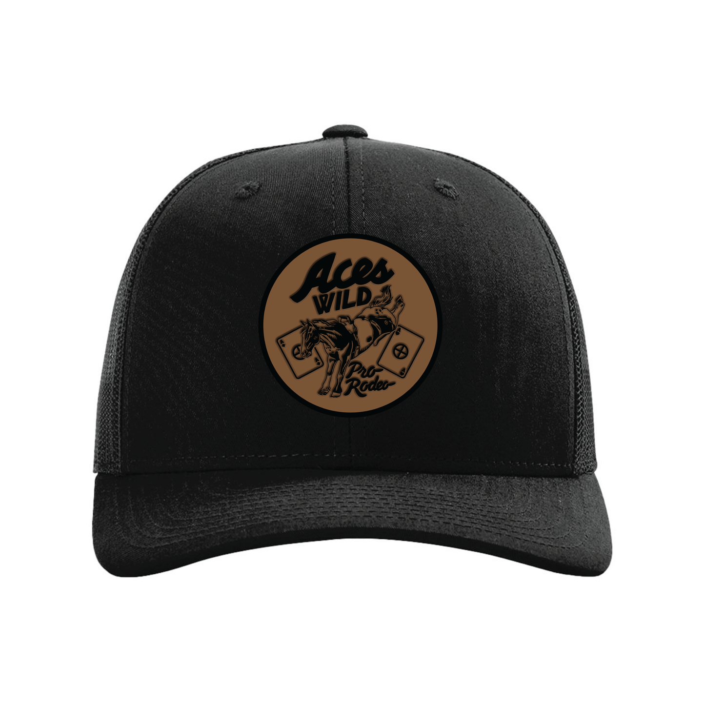 Aces Wild Round Patch Cap