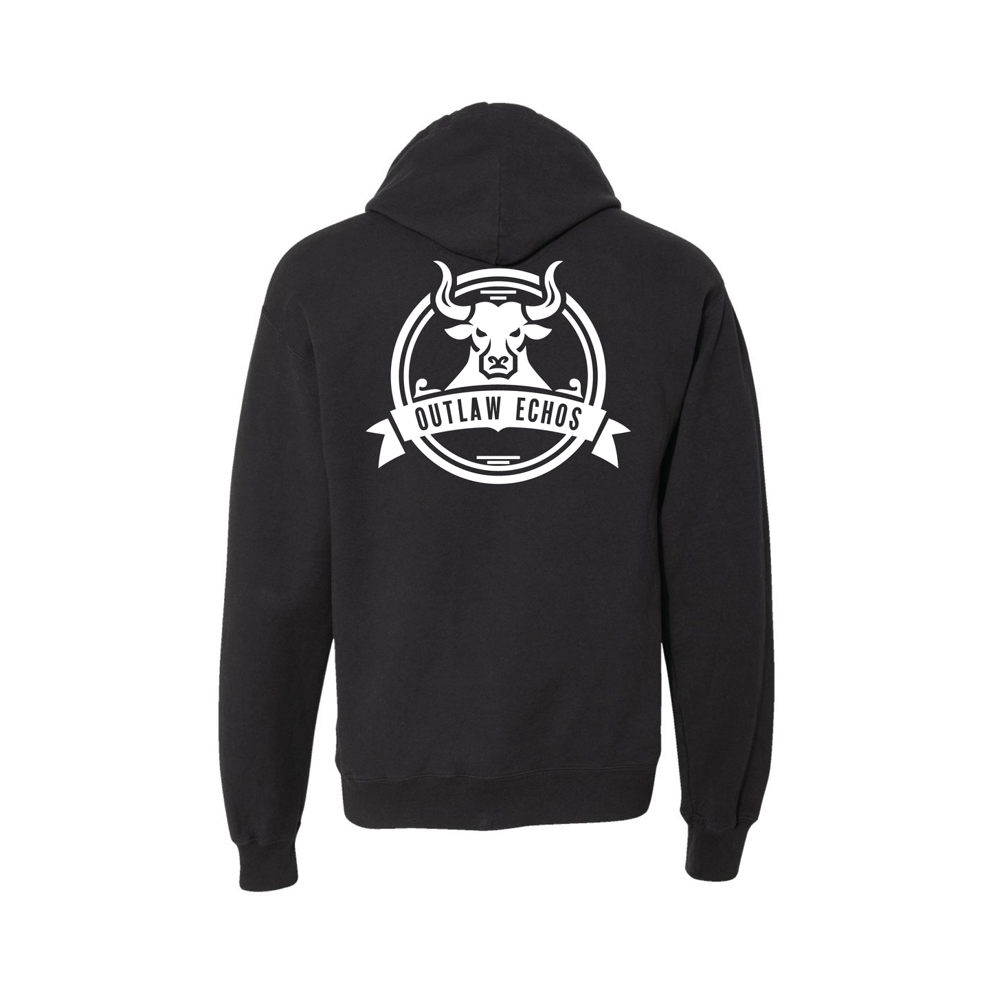 Outlaw Echos Back Logo Hoodie
