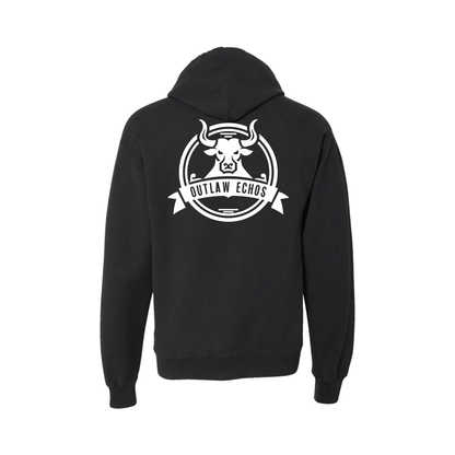 Outlaw Echos Back Logo Hoodie