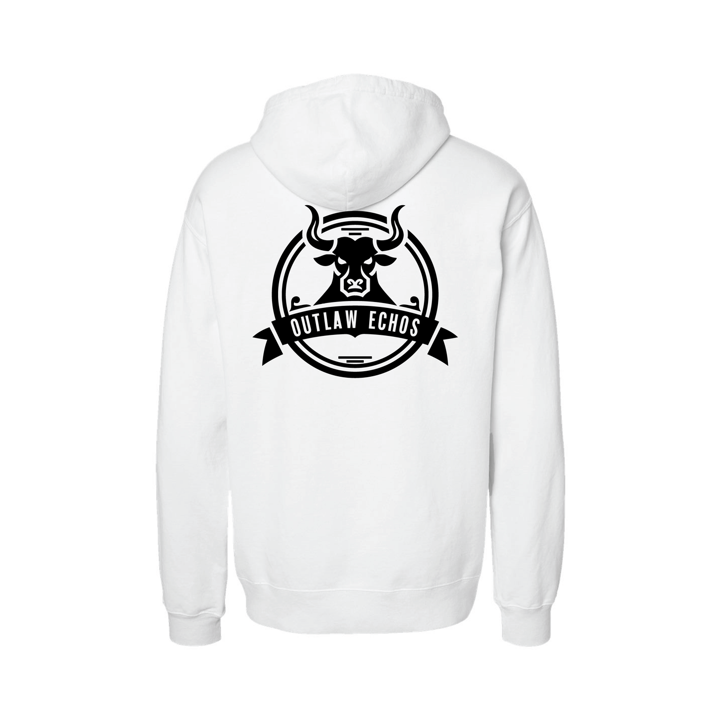 Outlaw Echos Back Logo Hoodie
