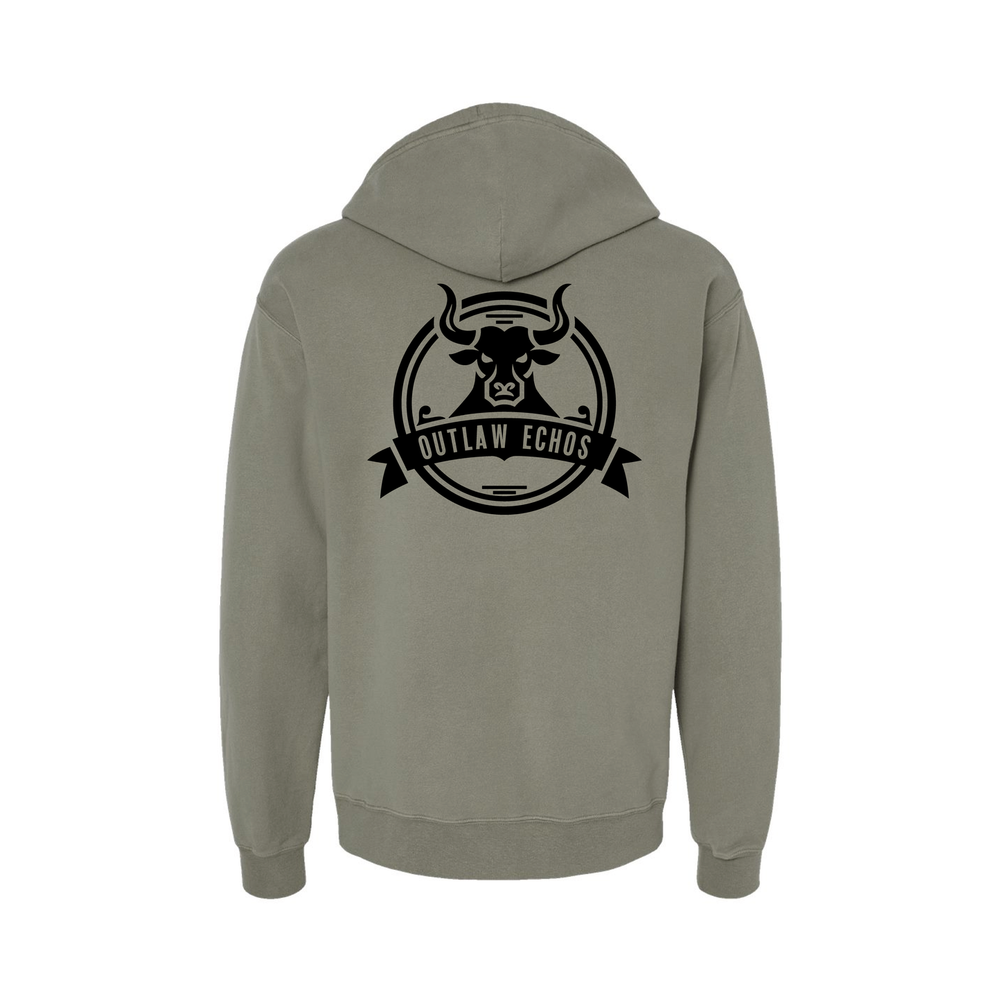 Outlaw Echos Back Logo Hoodie
