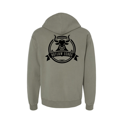 Outlaw Echos Back Logo Hoodie