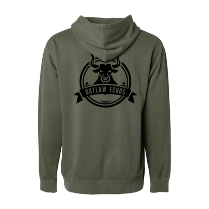 Outlaw Echos Back Logo Hoodie