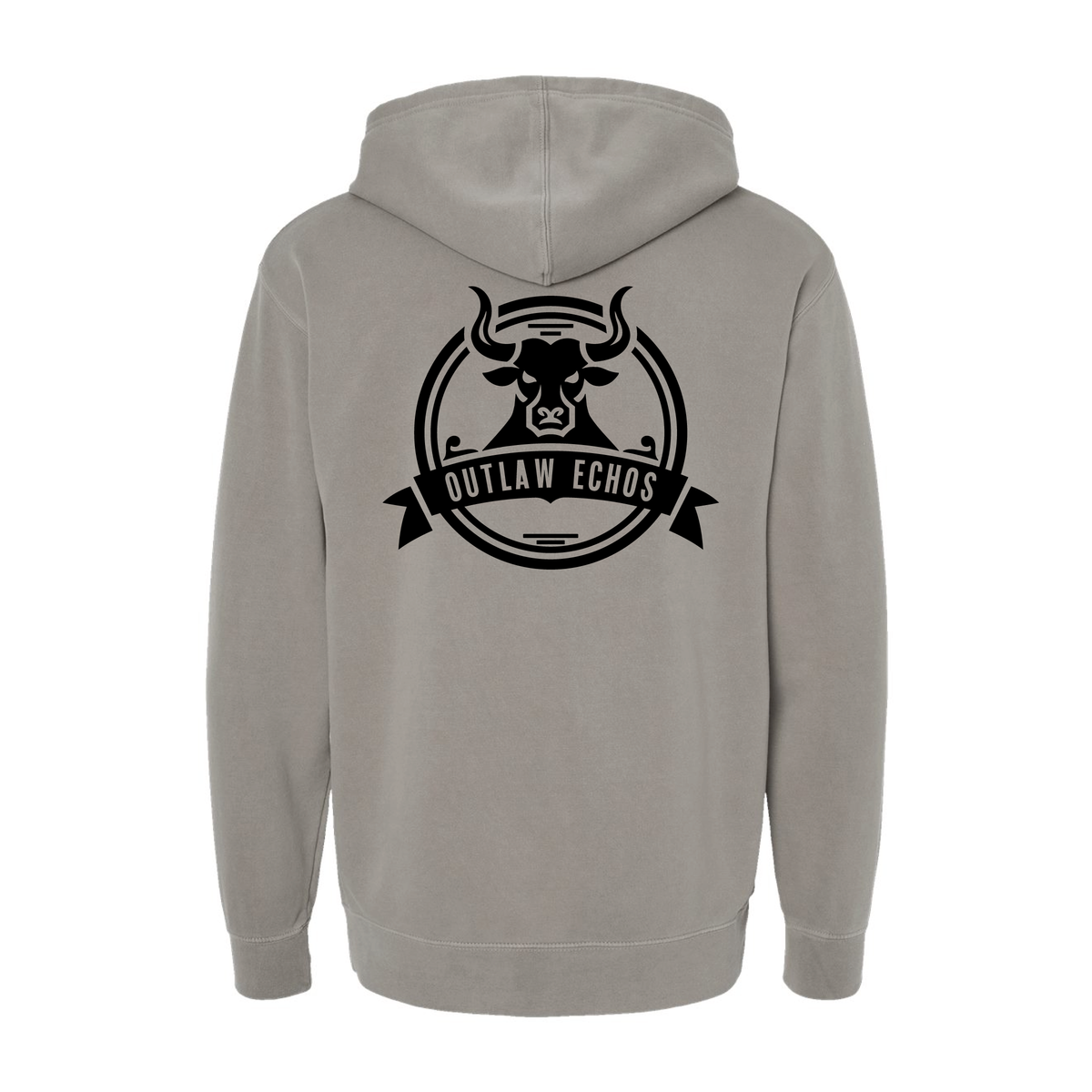 Outlaw Echos Back Logo Hoodie