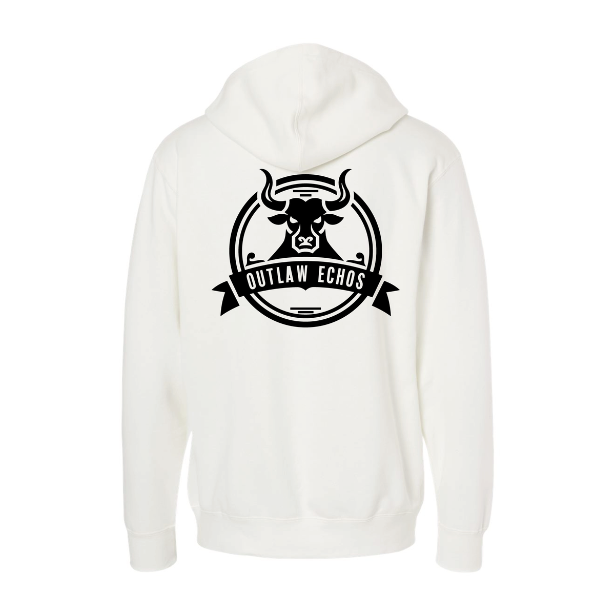 Outlaw Echos Back Logo Hoodie